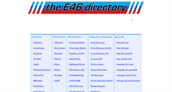 Desktop Screenshot of e46.com