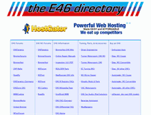 Tablet Screenshot of e46.com
